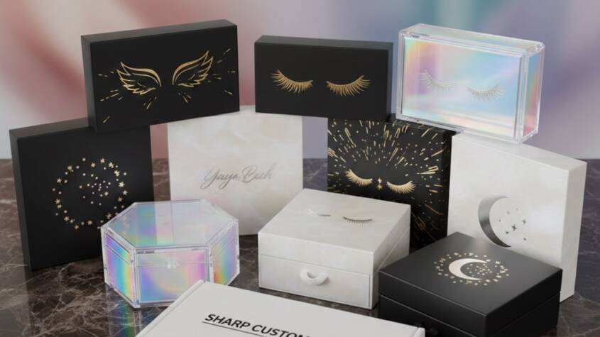Custom Eyelash Boxes
