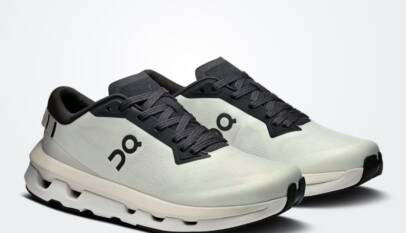 On Cloud Zone Superfoam Tenis en Hielo Negro