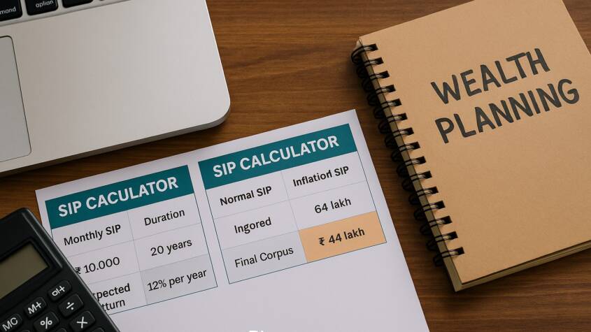 Inflation Adjusted SIP Calculator
