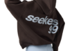 Sisters and Seekers 99 Hoodie in Ralph Chocolate Brown