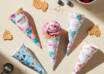 custom ice cream cone wrappers