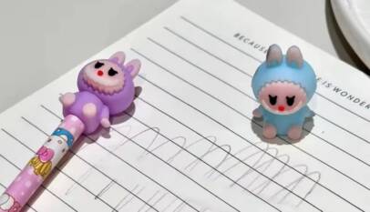 labubu pencil topper