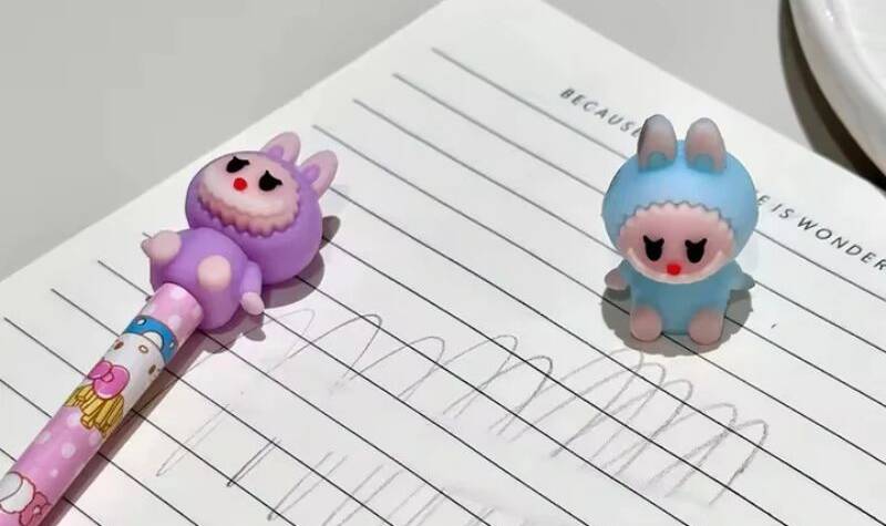 labubu pencil topper