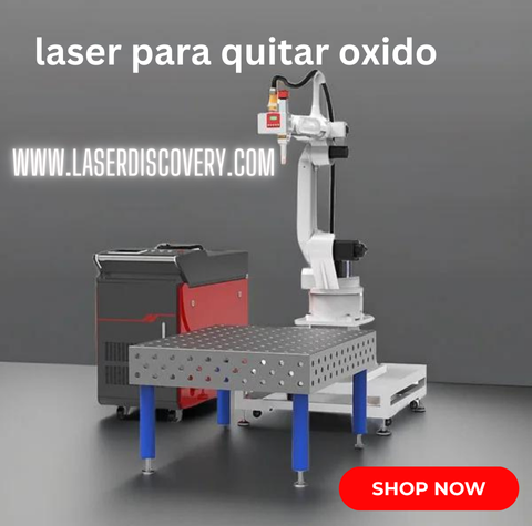 maquina laser quita oxido