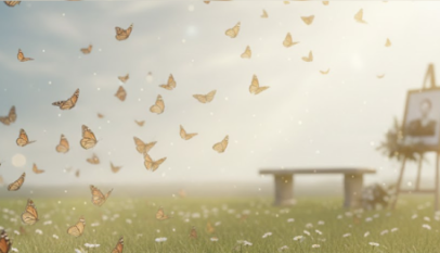 memorial butterfly release